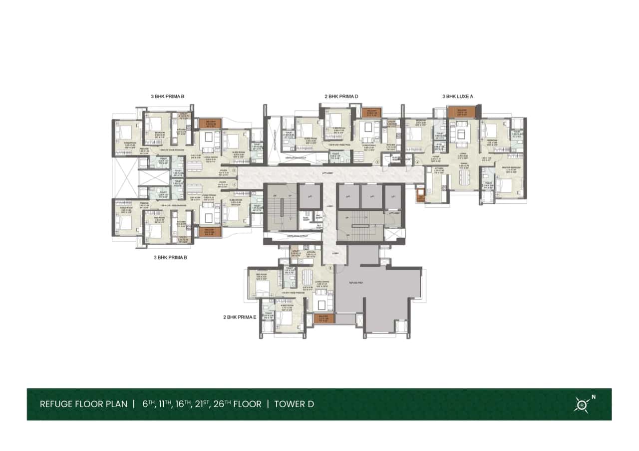 Kalpataru Srishti Namaah Floor plan 13