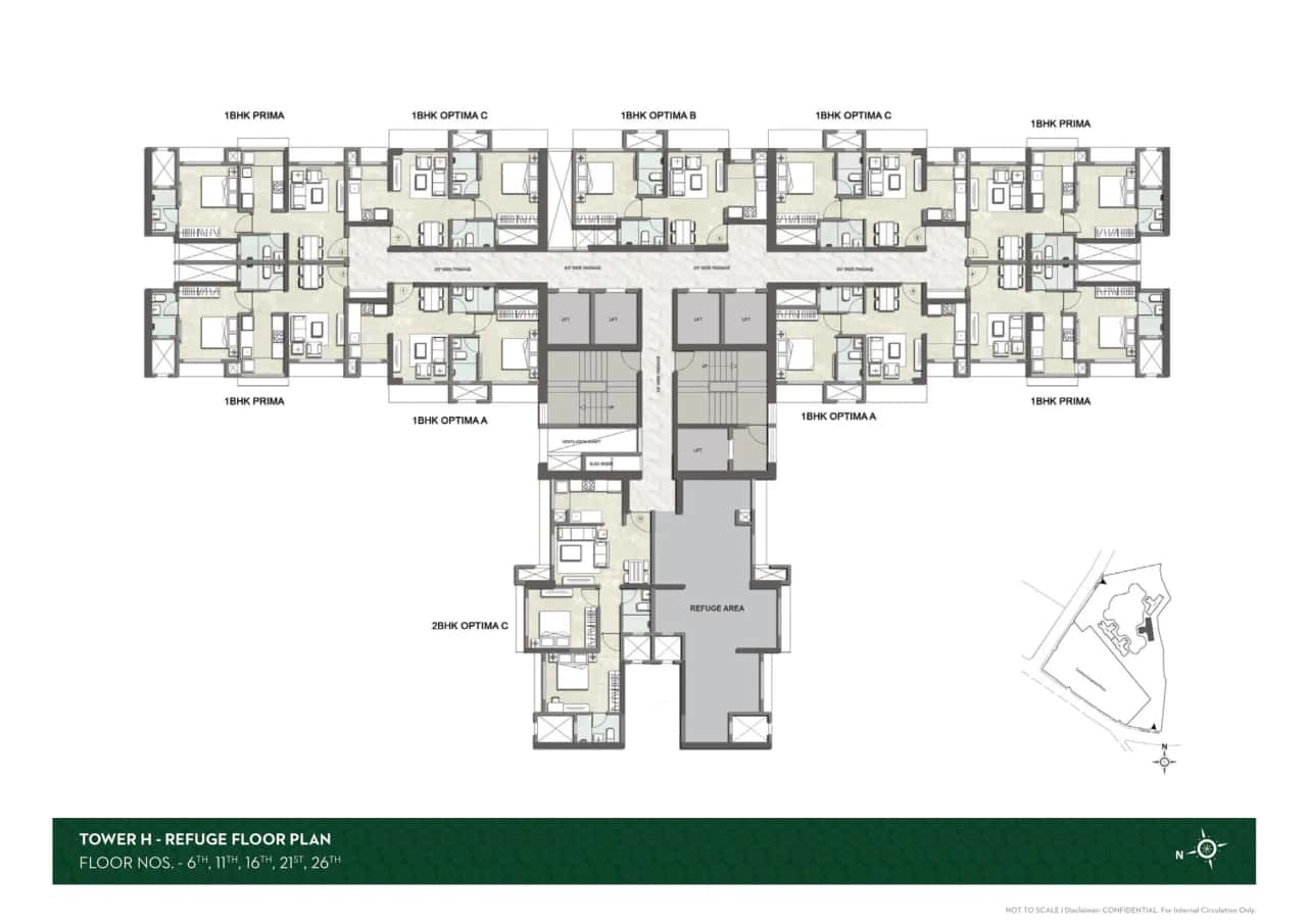 Kalpataru Srishti Namaah Floor plan 16