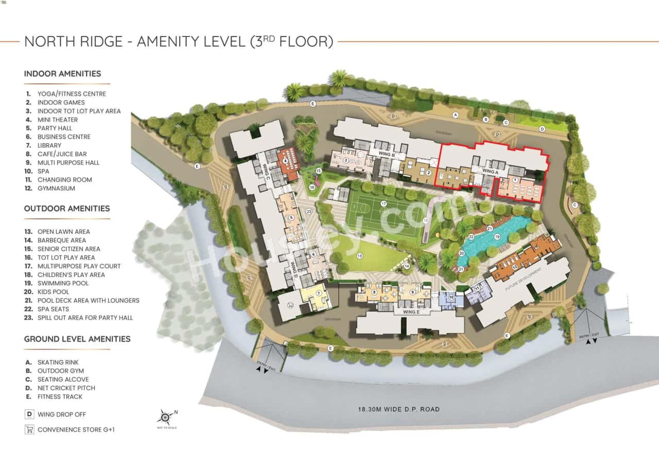 Kalpataru Vivant Floor plan 1