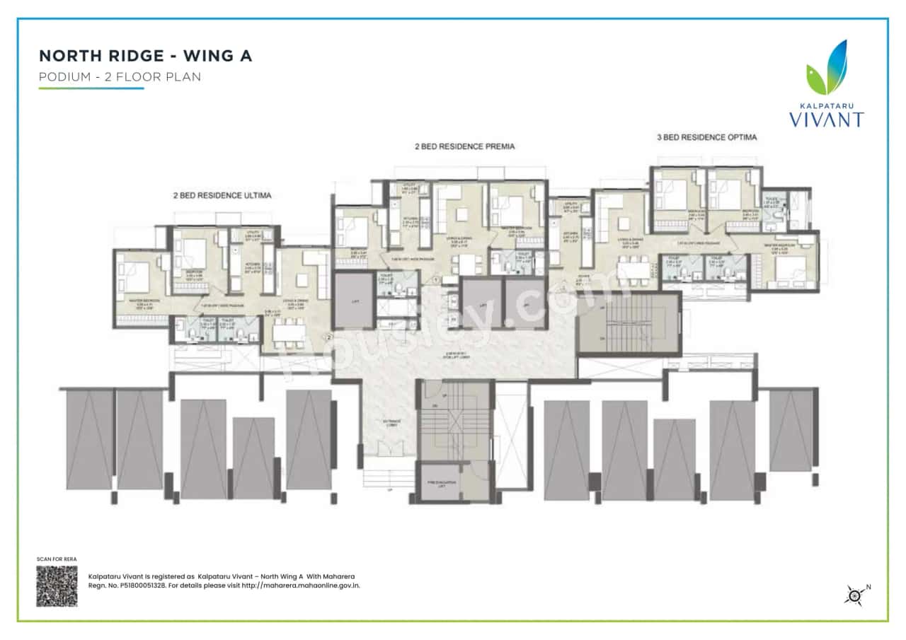 Kalpataru Vivant Floor plan 5