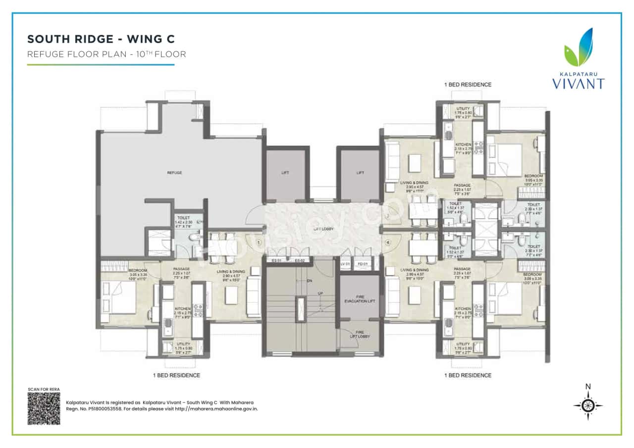 Kalpataru Vivant Floor plan 8