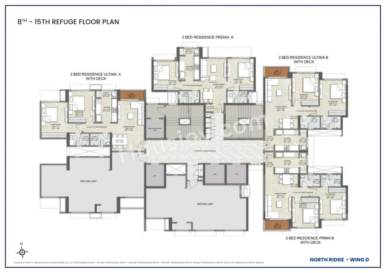 Kalpataru Vivant Floor plan 12