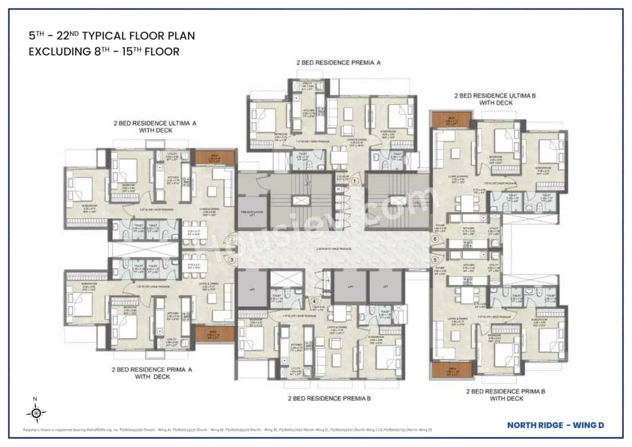 Kalpataru Vivant Floor plan 13