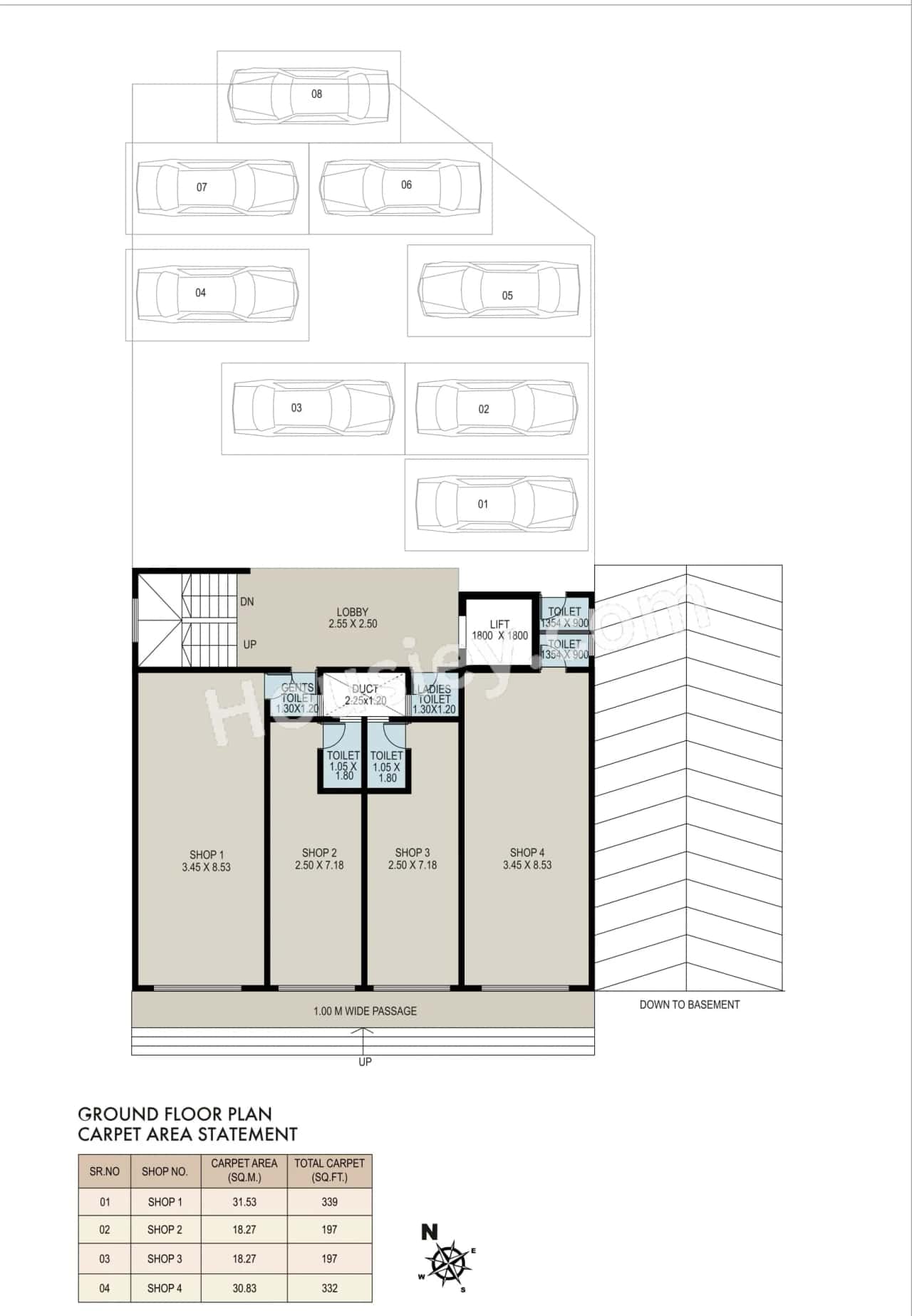 Kalpdeep Sparkline Residency Floor plan 1