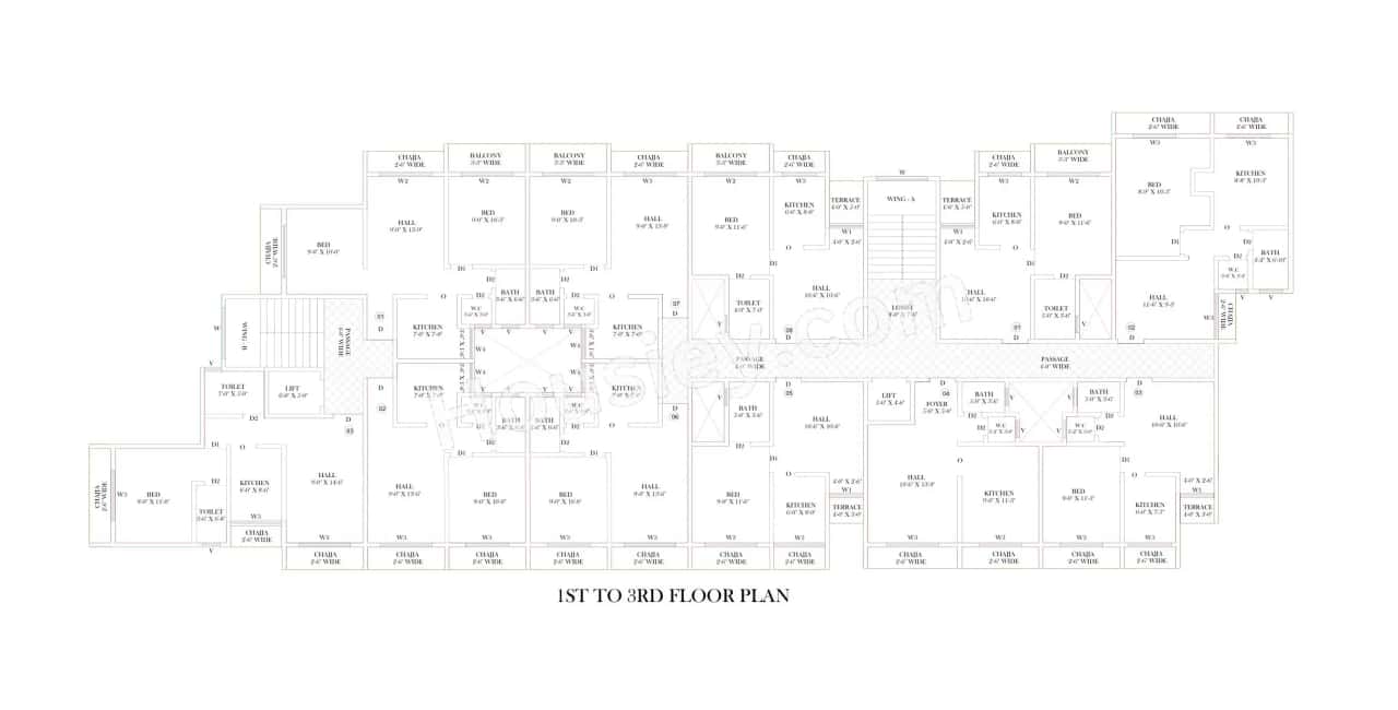 Kalyan Aashiyana Floor plan 3