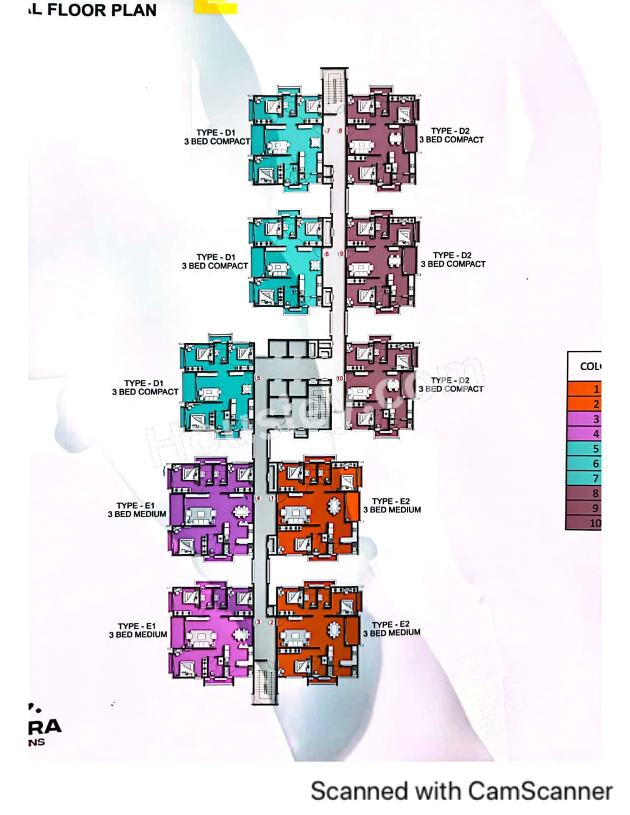 Kalyani Arcadia Floor plan 2