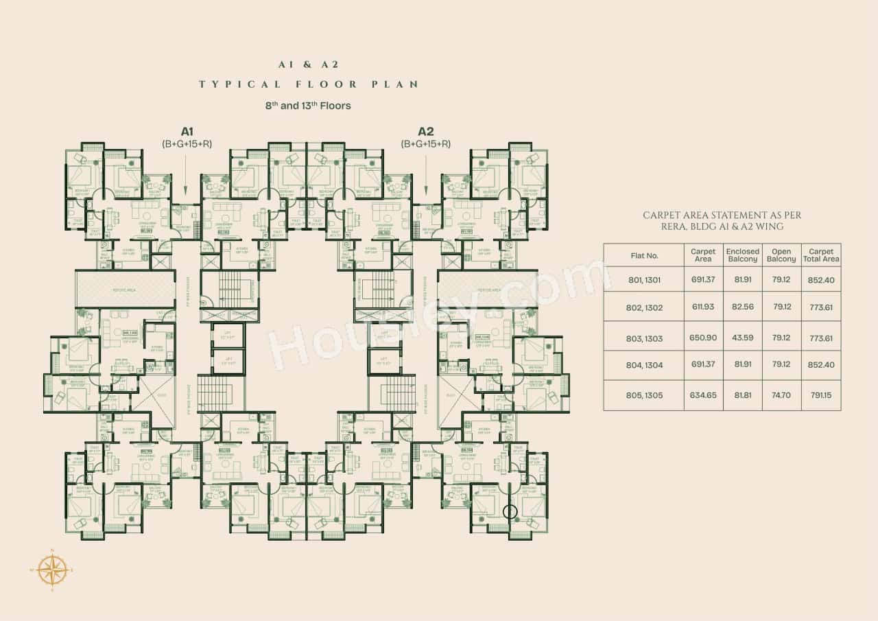 Kamdhenu The Premia Floor plan 2