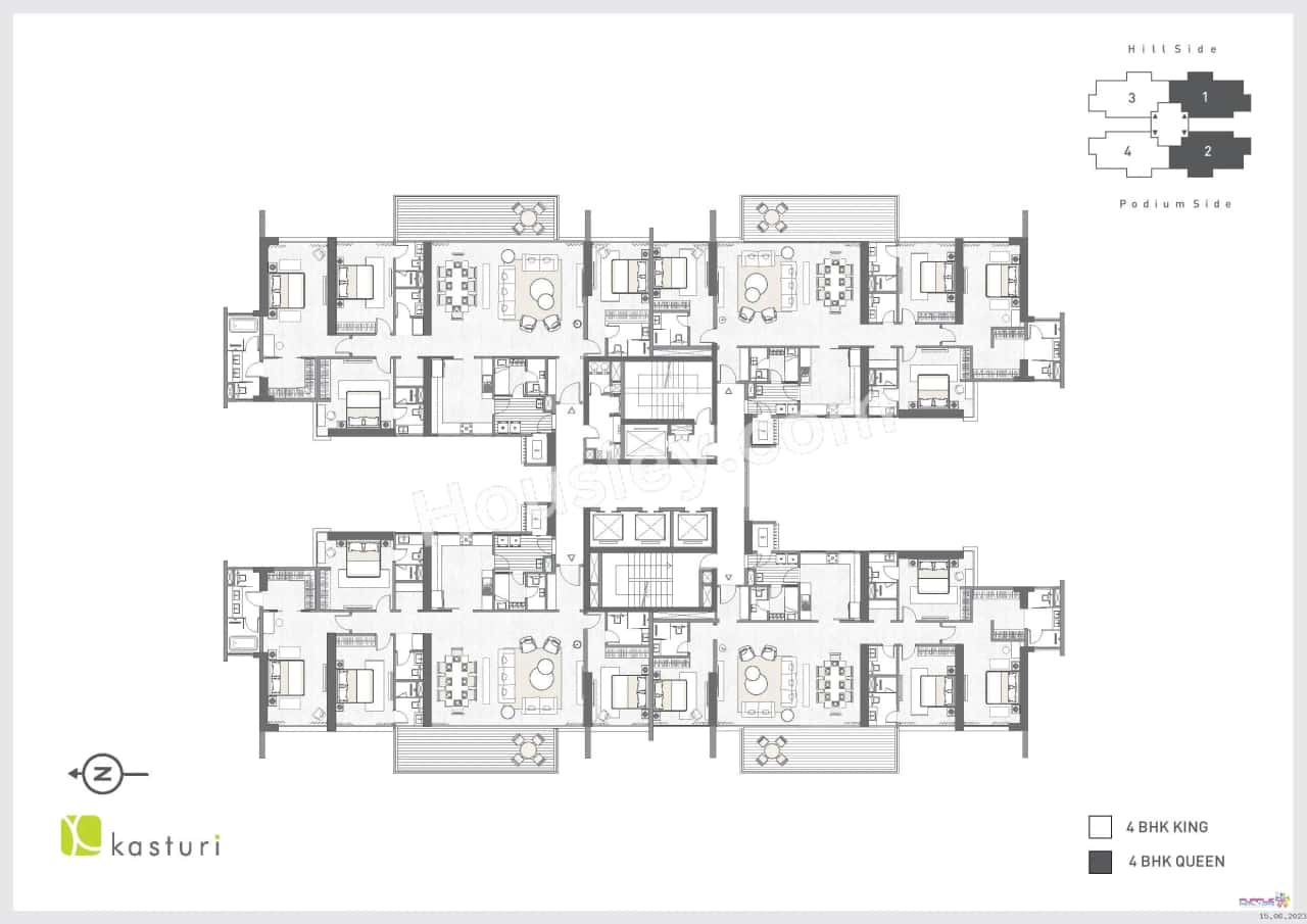 Kasturi The Balmoral Towers Floor Plan