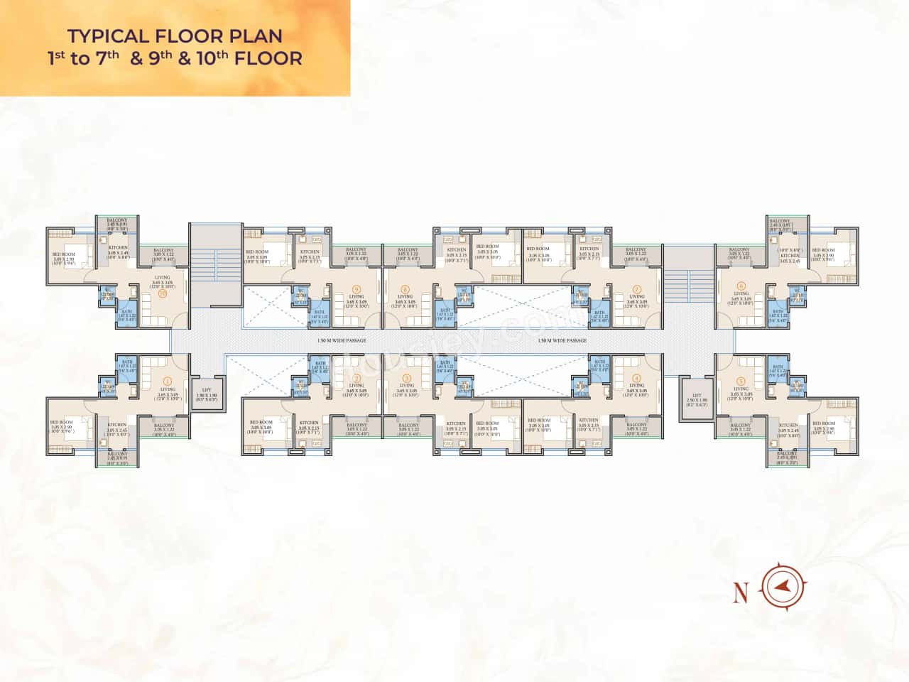 Kate Mozze Hollyhock City Floor plan 2