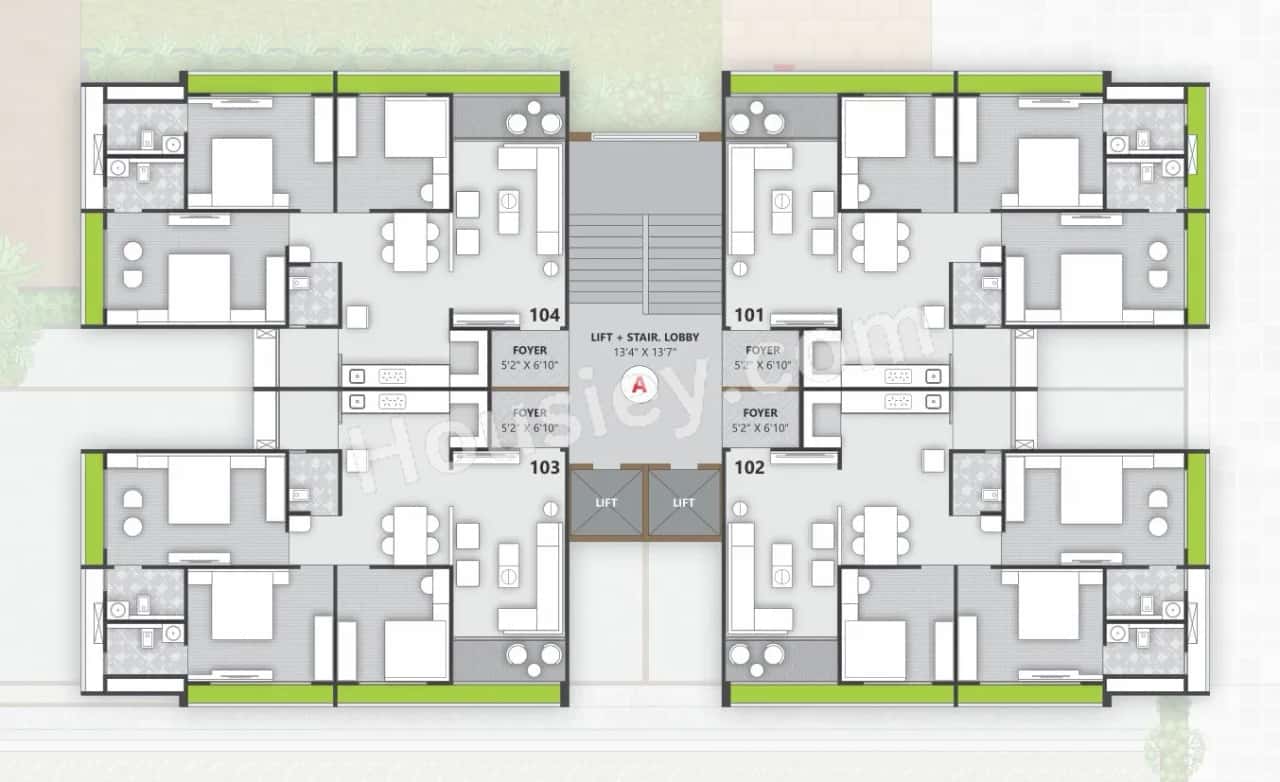 Kautilya One 54 Floor plan 1