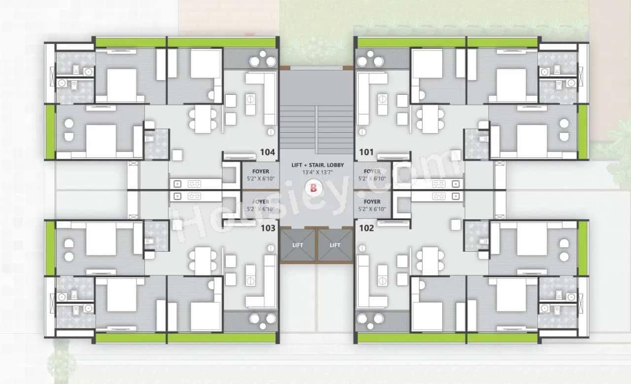 Kautilya One 54 Floor plan 2