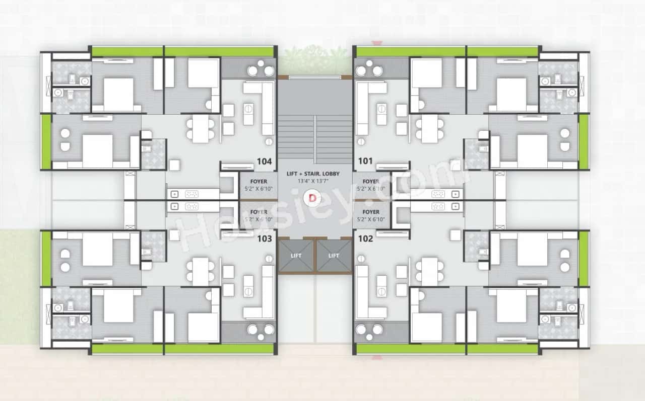 Kautilya One 54 Floor plan 3