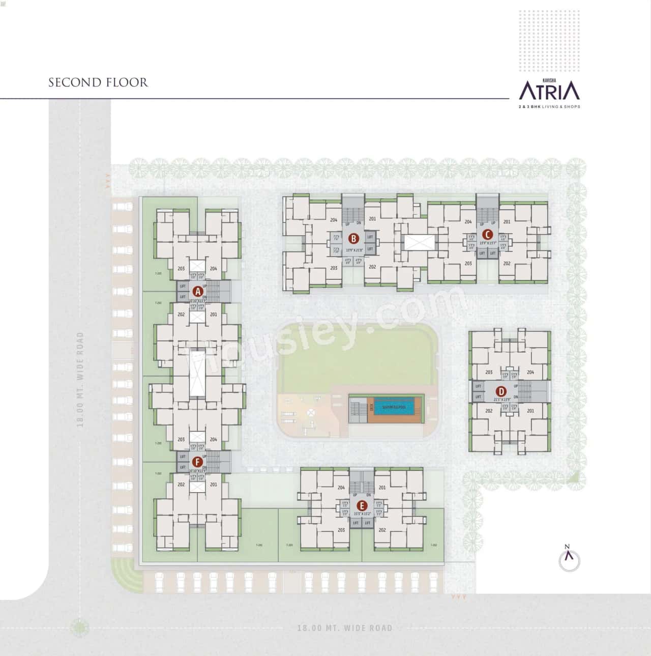 Kavisha Atria Floor plan 3