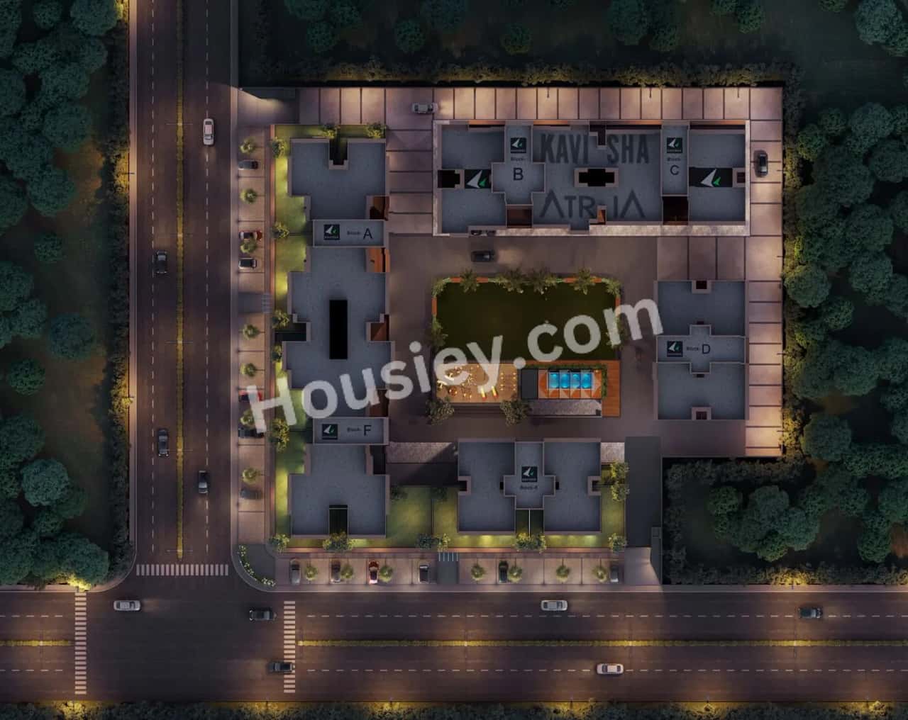 Kavisha Atria Floor plan 1