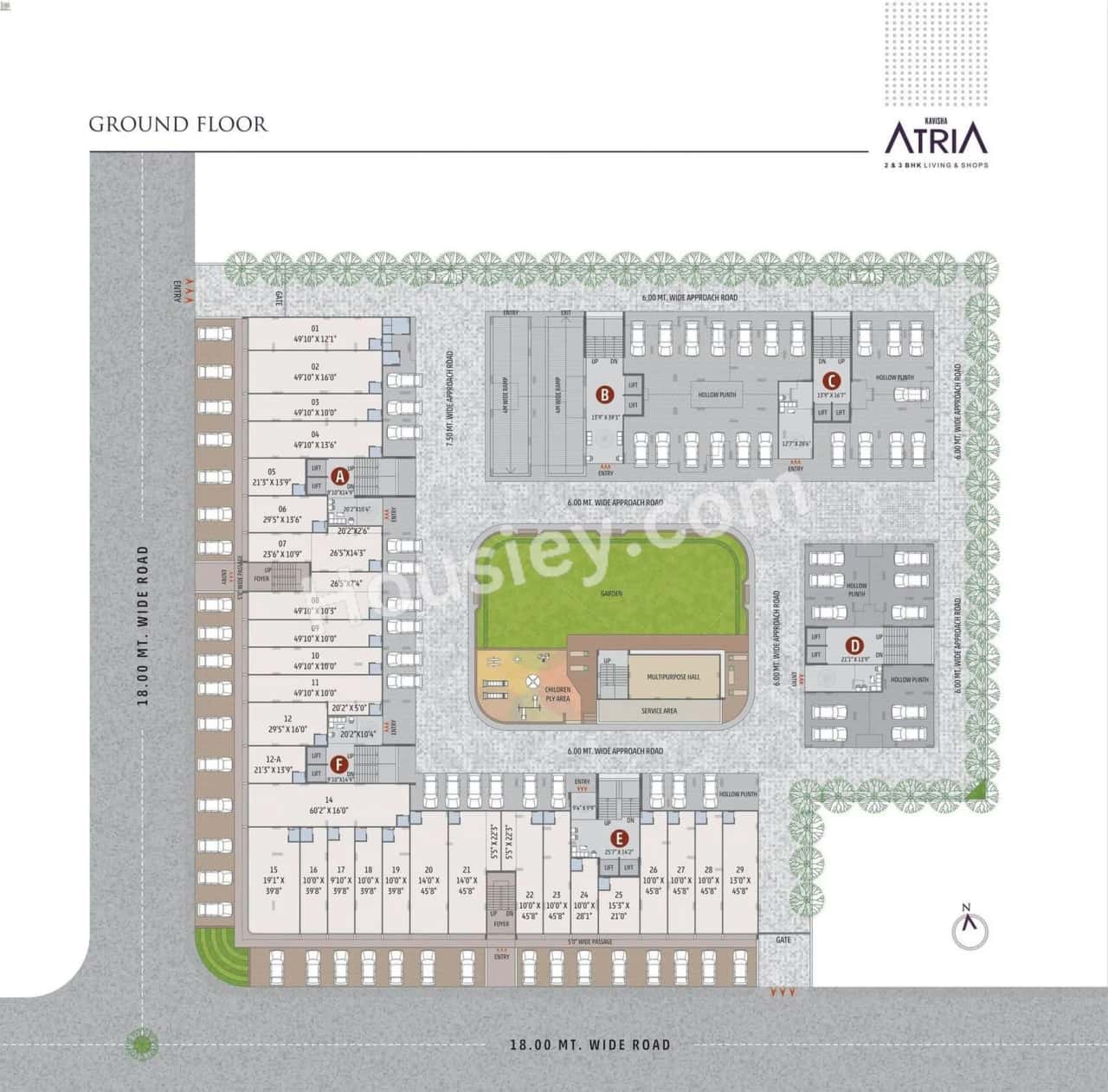 Kavisha Atria Floor plan 2