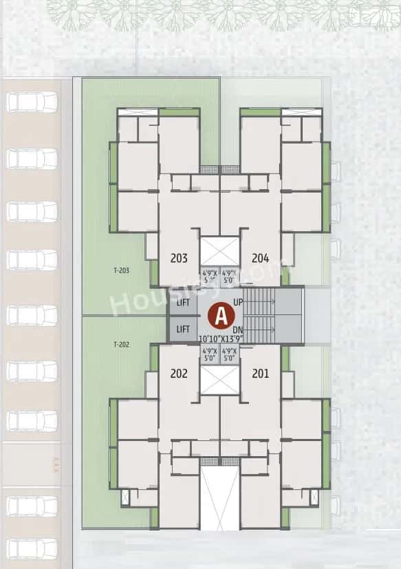 Kavisha Atria Floor plan 1