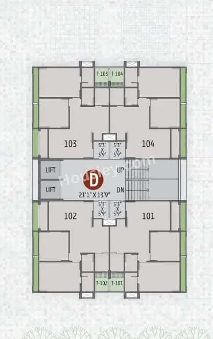 Kavisha Atria Floor plan 3