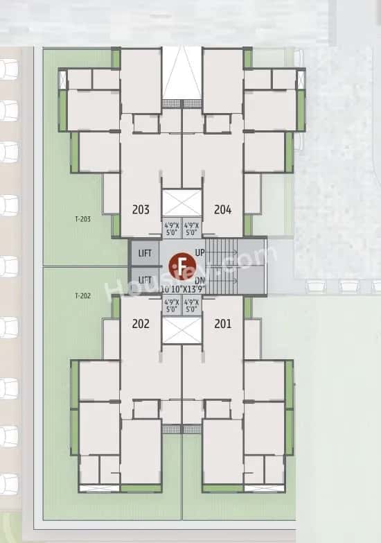 Kavisha Atria Floor plan 6