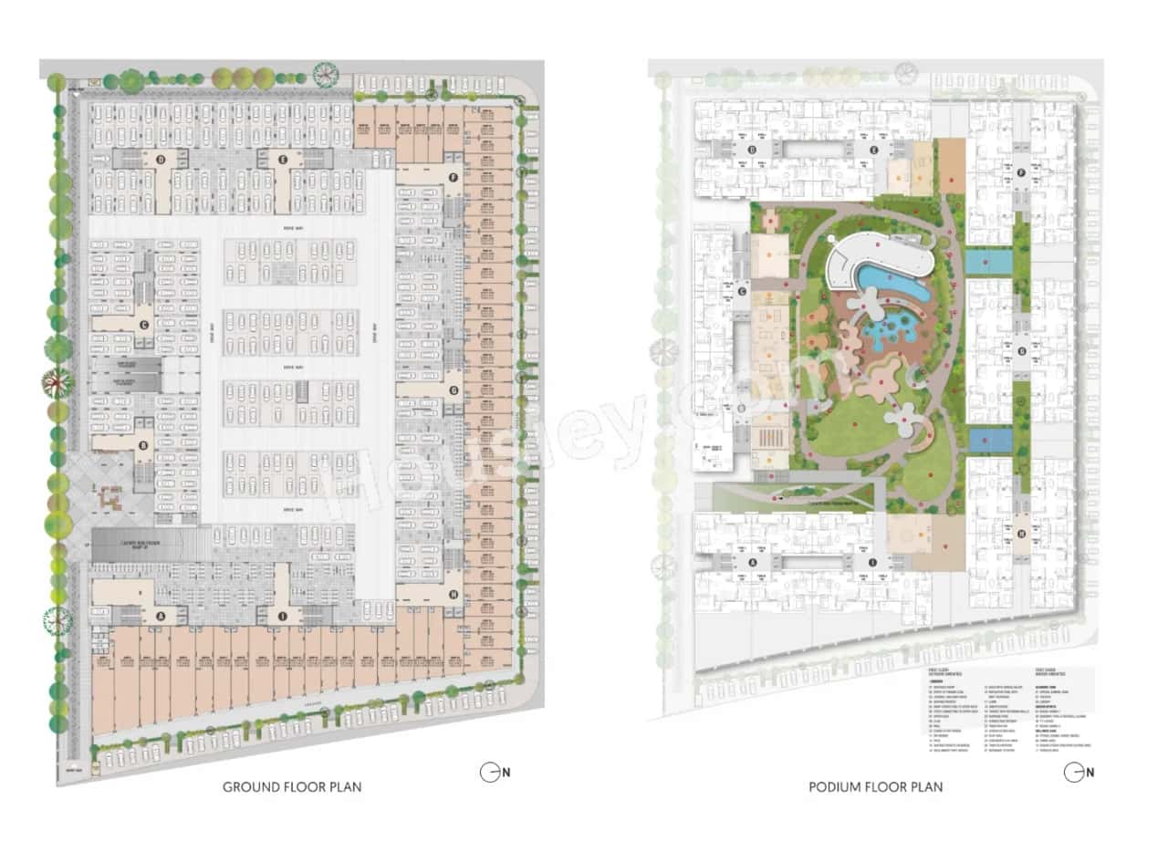 kavisha The Portrait Floor plan 3