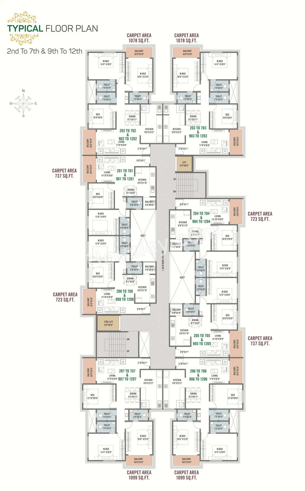 Keshav Tathastu Floor plan 4