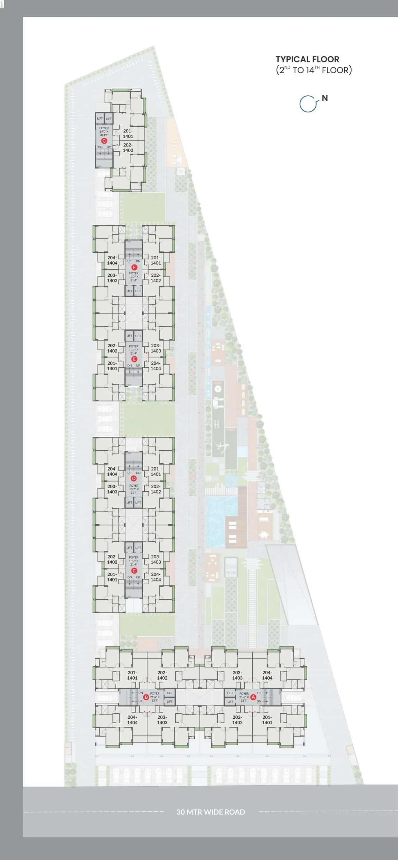 Khwaish BlueBell Floor plan 2