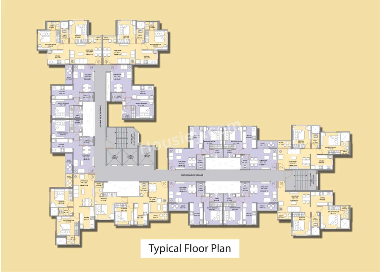 Kohinoor Highland Floor plan 1