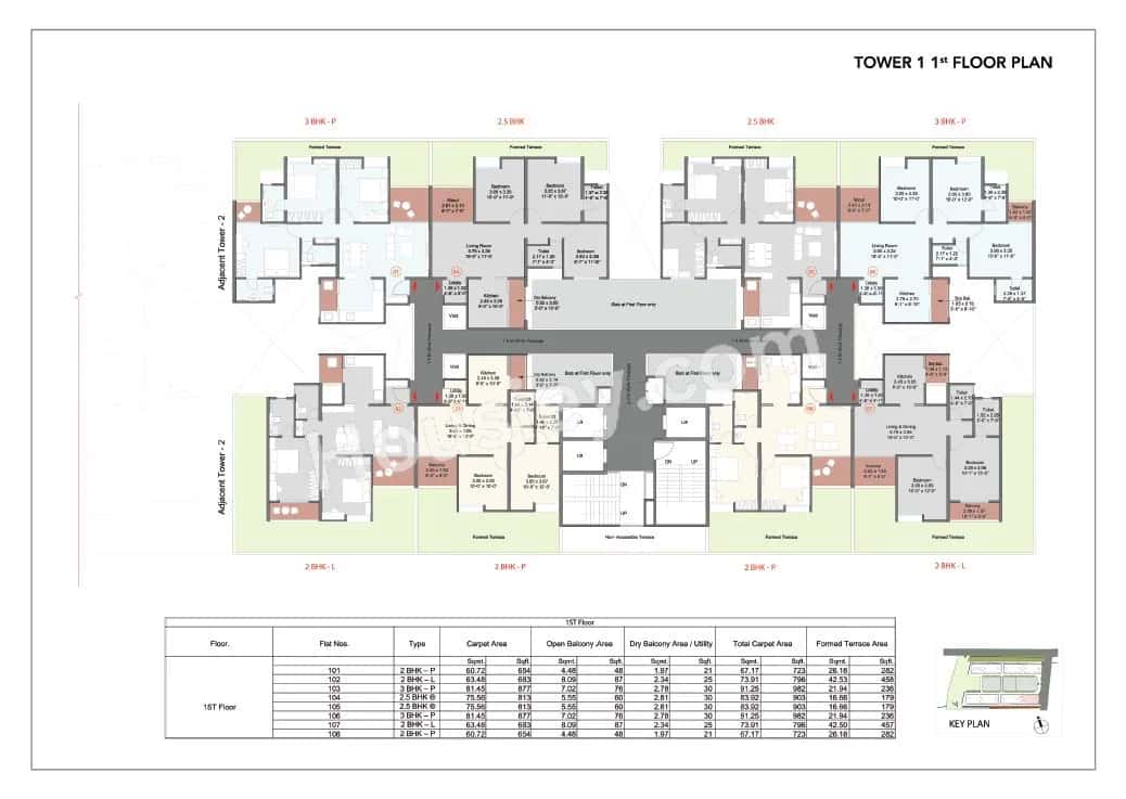 Kohinoor Uptown Avenue Floor plan 1