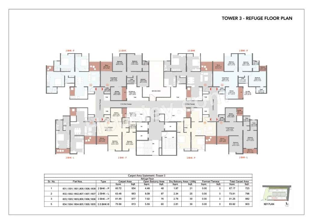 Kohinoor Uptown Avenue Floor plan 2