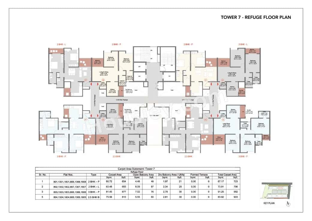 Kohinoor Uptown Avenue Floor plan 5