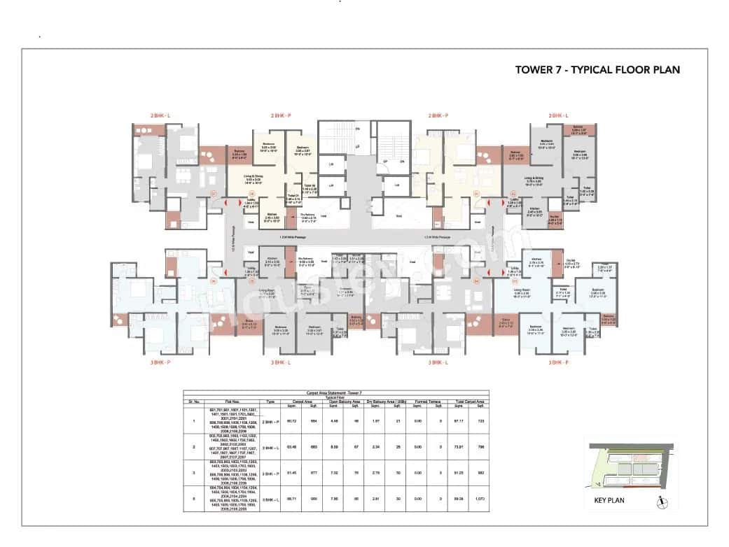 Kohinoor Uptown Avenue Floor plan 7