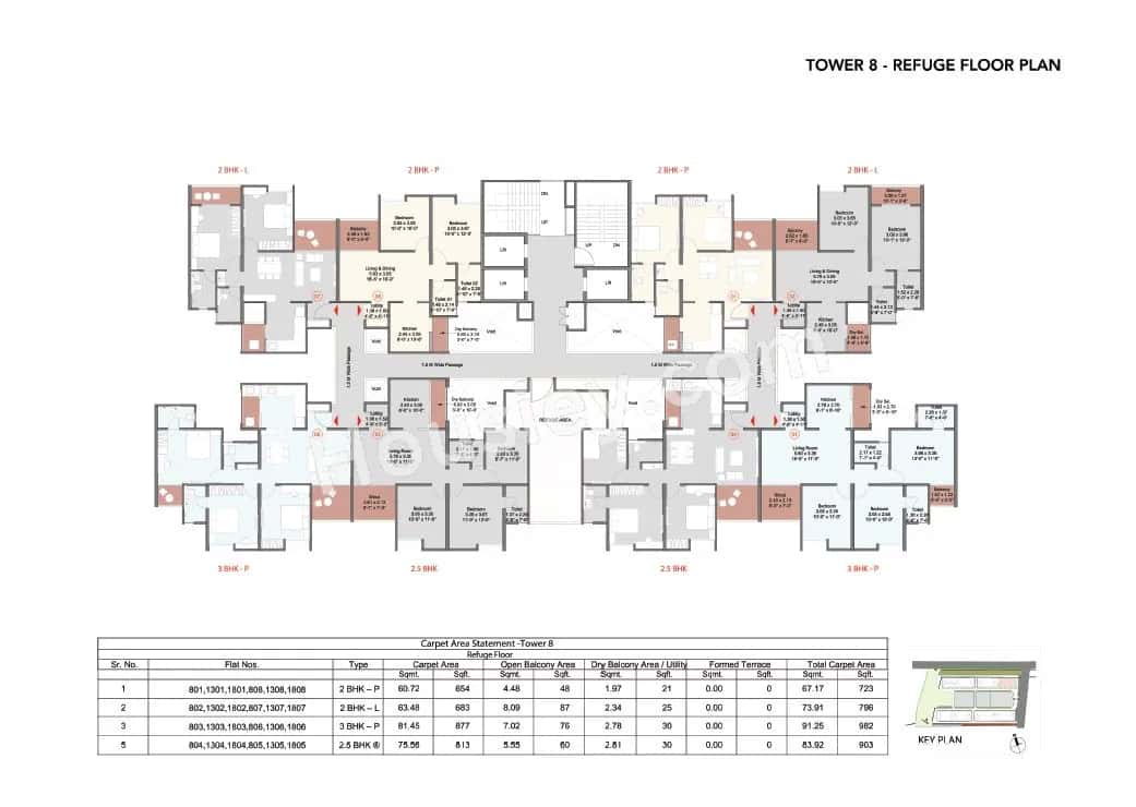 Kohinoor Uptown Avenue Floor plan 8