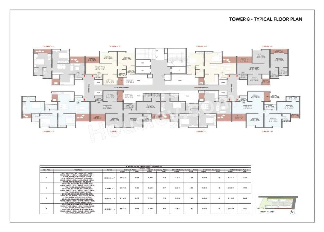 Kohinoor Uptown Avenue Floor plan 9