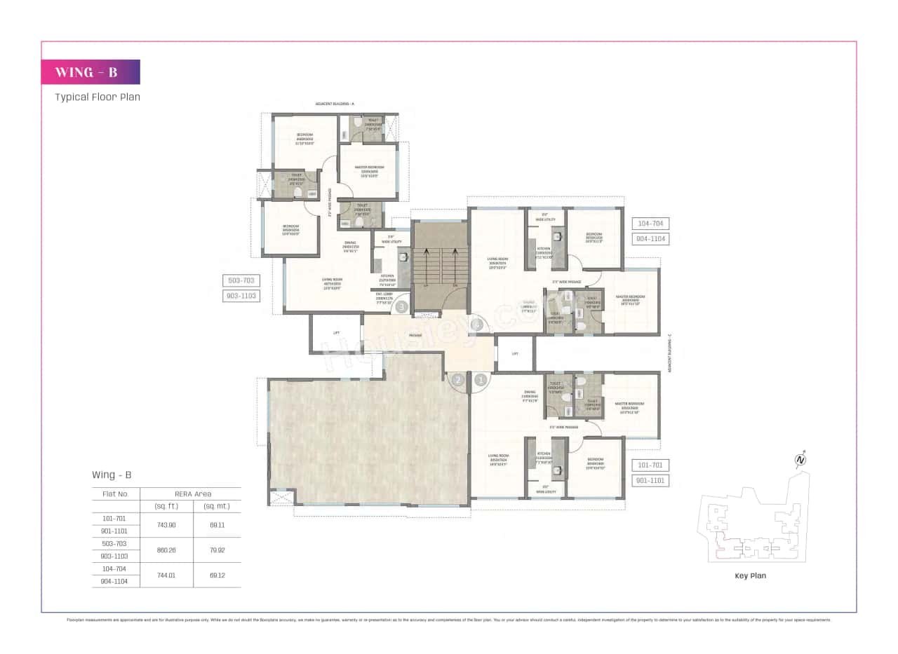 Kolte Patil Alora Floor plan 1