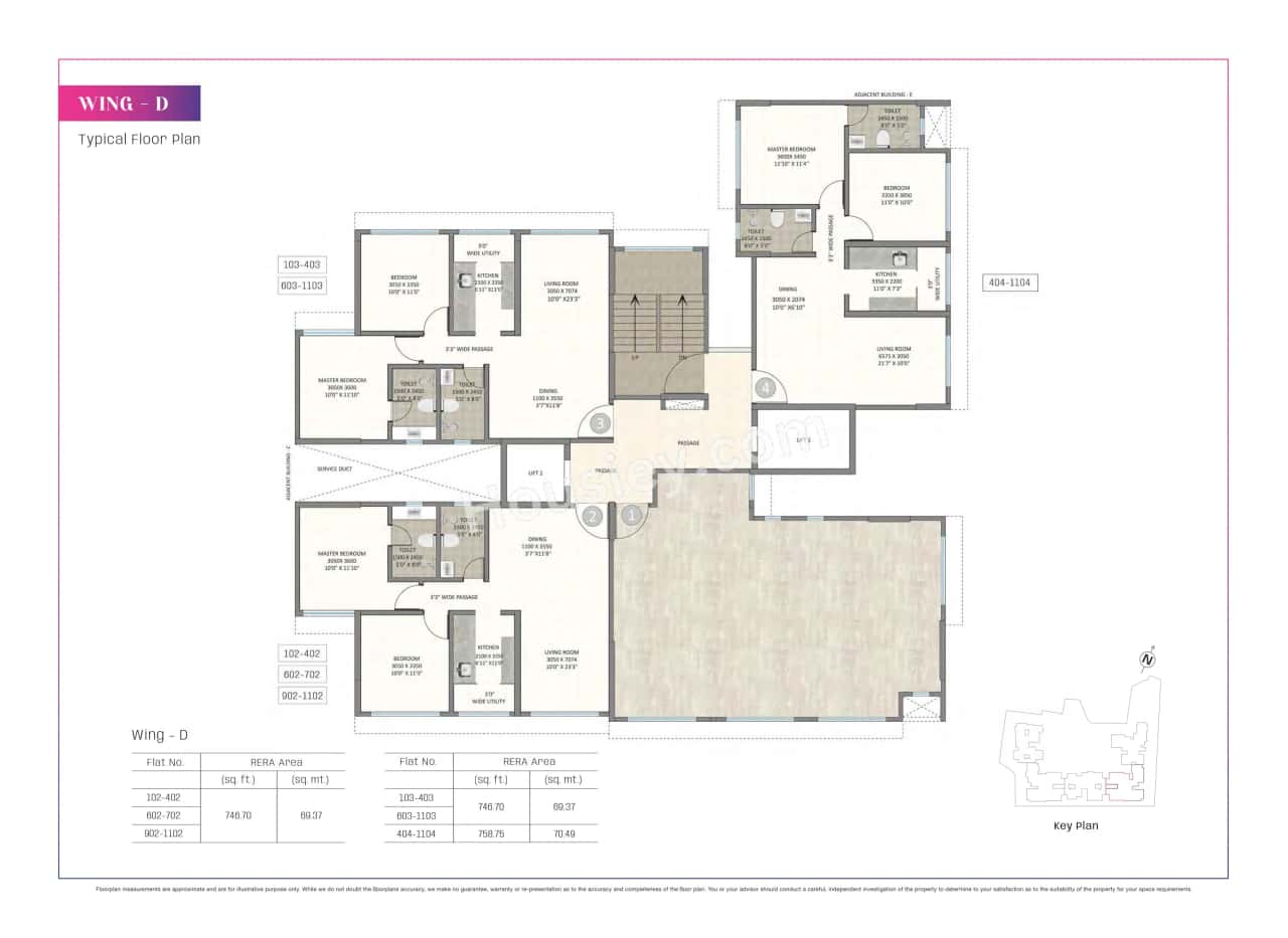 Kolte Patil Alora Floor plan 4