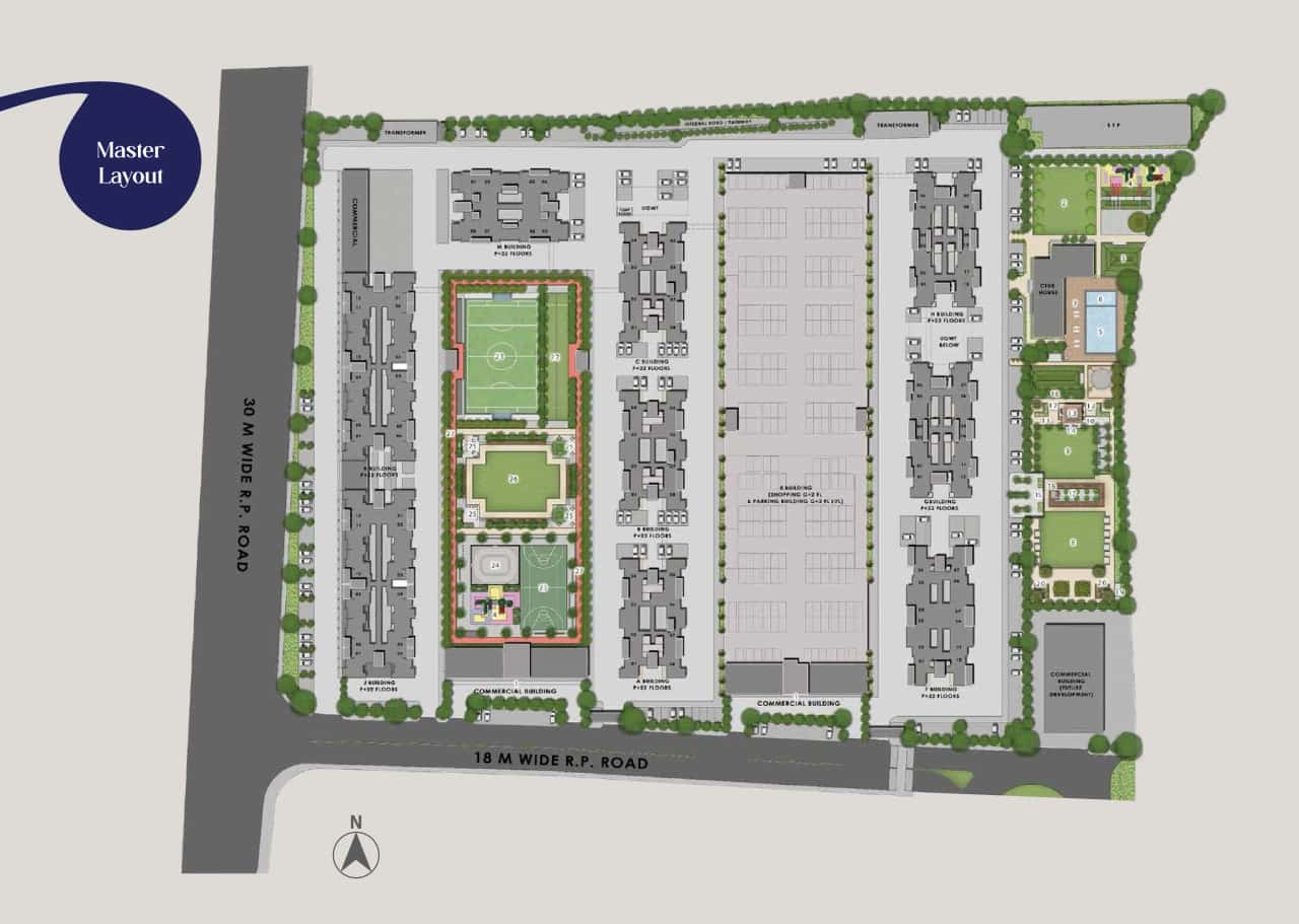 Kolte Patil Arezo Master Plan