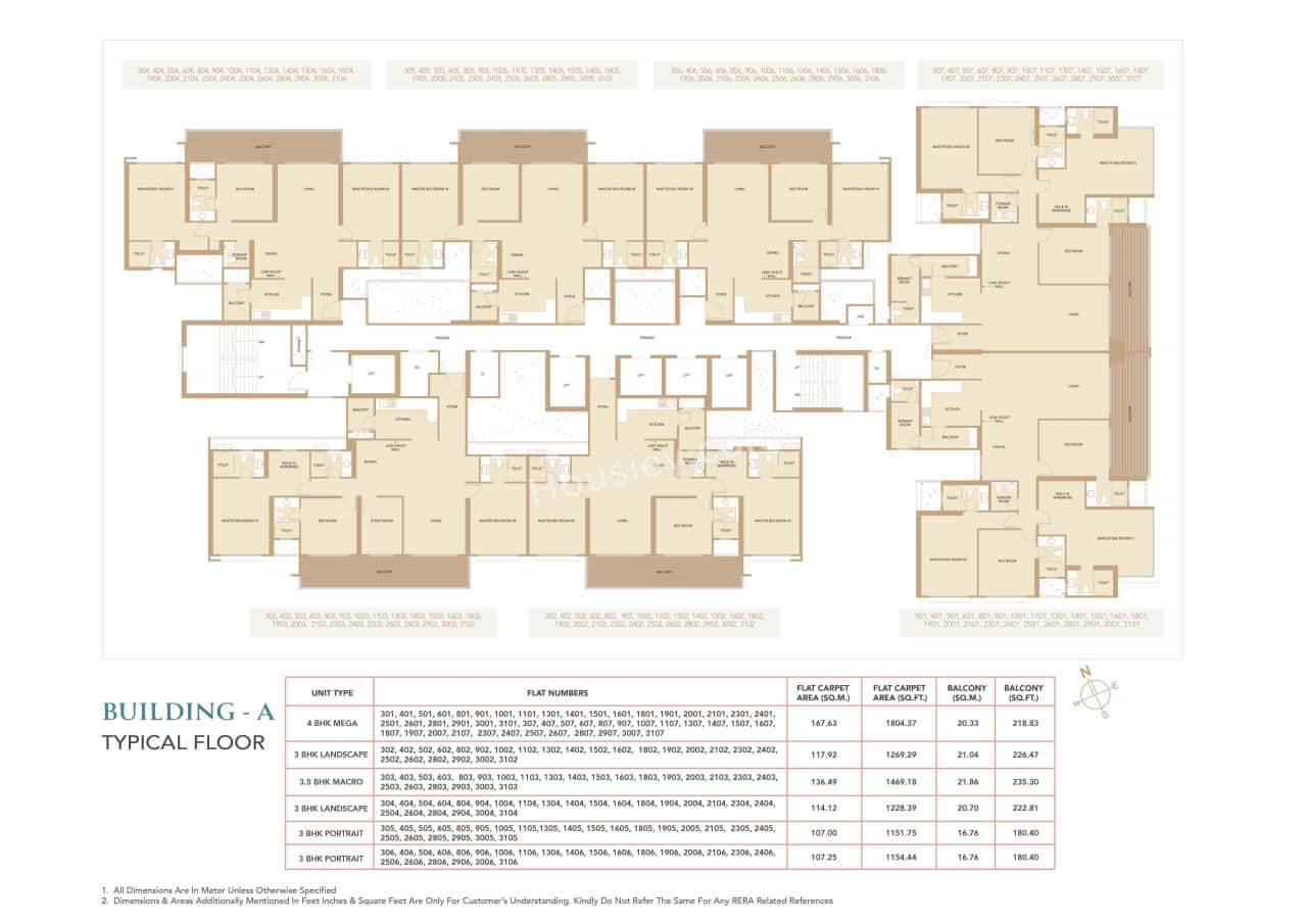 Kolte Patil Canvas Floor plan 1
