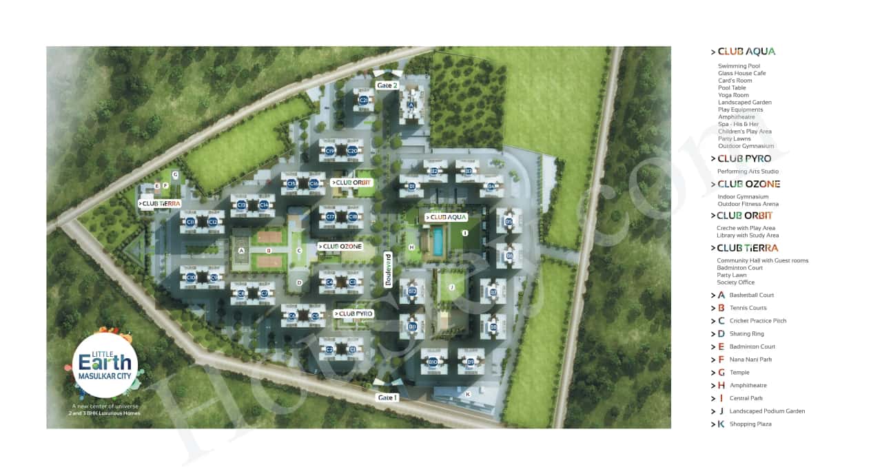 Kolte Patil Little Earth Floor plan 2