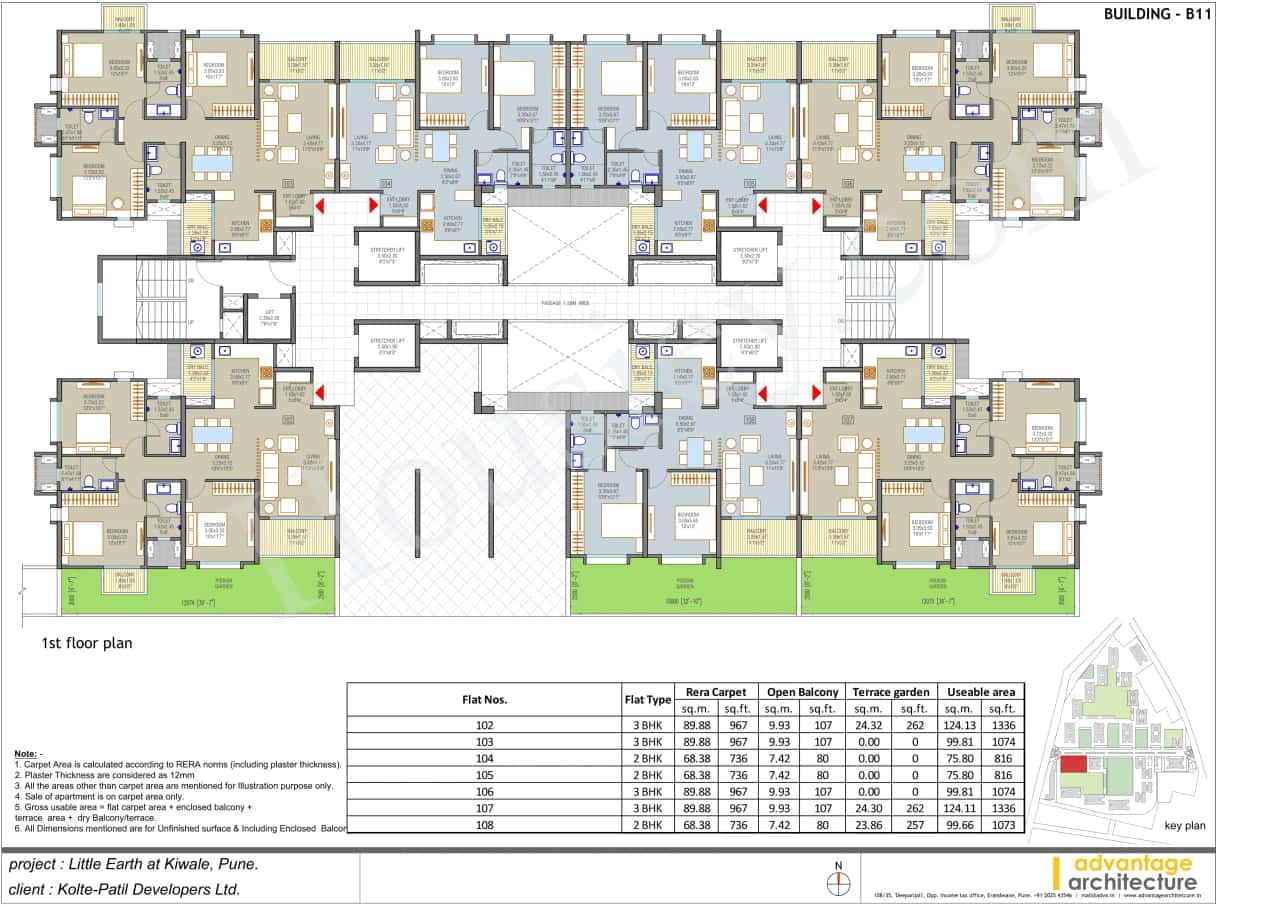 Kolte Patil Little Earth Floor plan 3