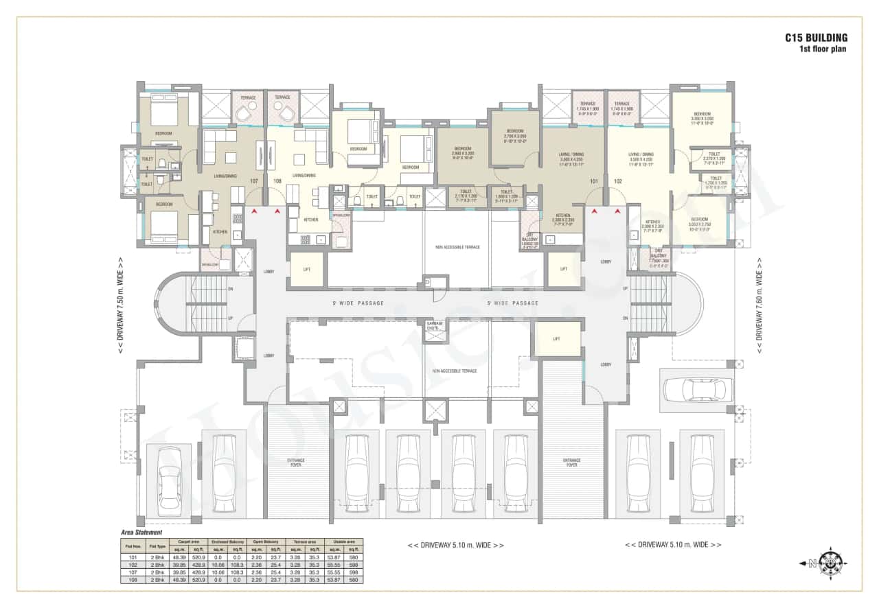 Kolte Patil Little Earth Floor plan 2