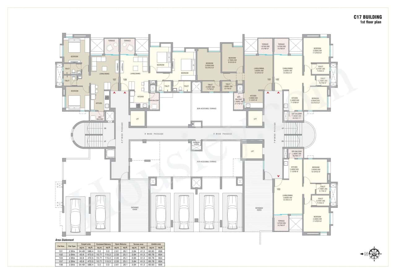 Kolte Patil Little Earth Floor plan 4