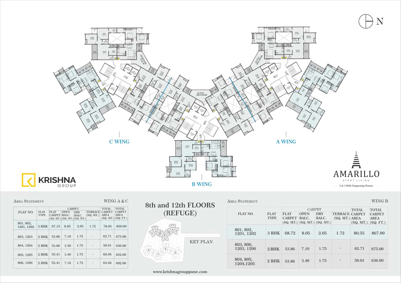 Krishna Amarillo Phase I Floor plan 2