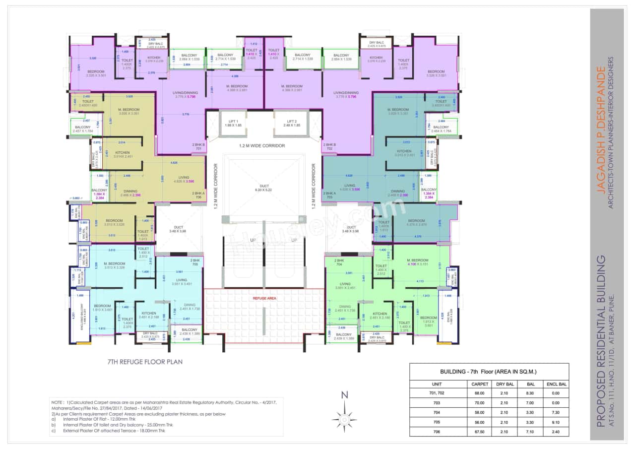 Kumar Baner Floor plan 1