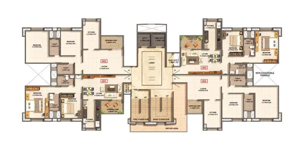 Kumar Paradise Phase - 2 Floor plan 3