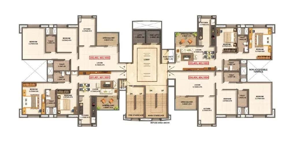 Kumar Paradise Phase - 2 Floor plan 2