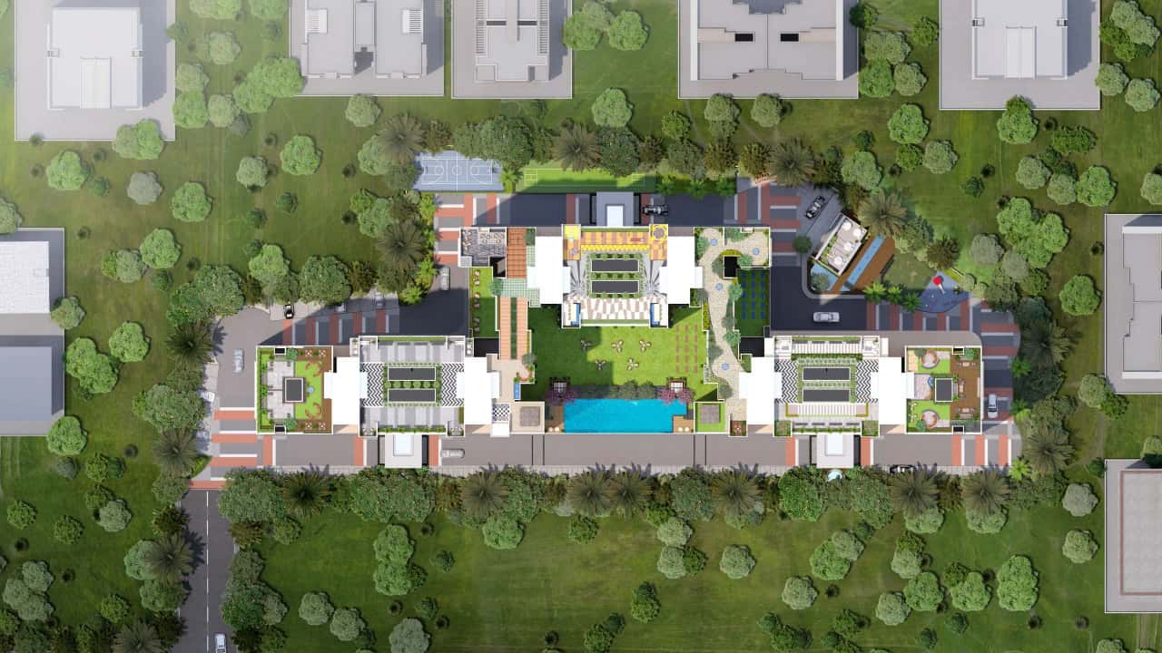 Kumar Parth Tower Master Plan