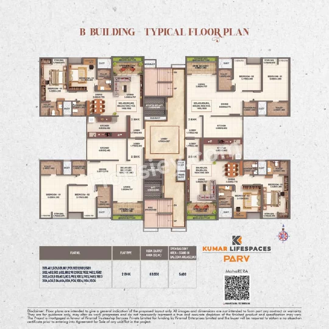 Kumar Parv Floor plan 2