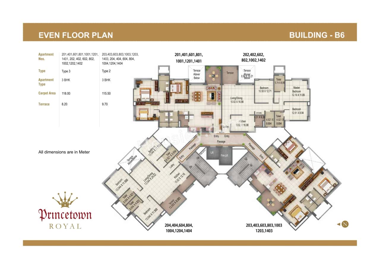 Kumar Princetown Royal Floor plan 4