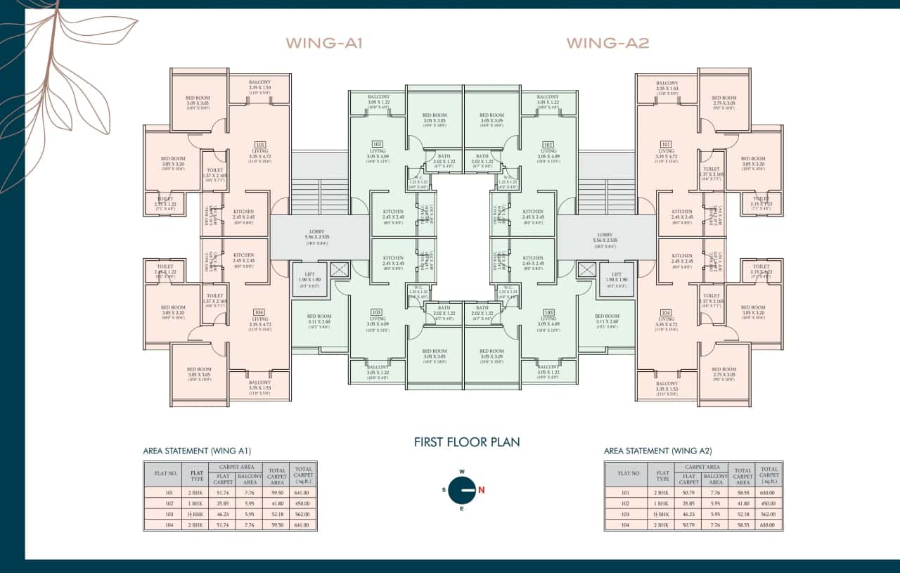Kundan Easterlia Floor plan 1