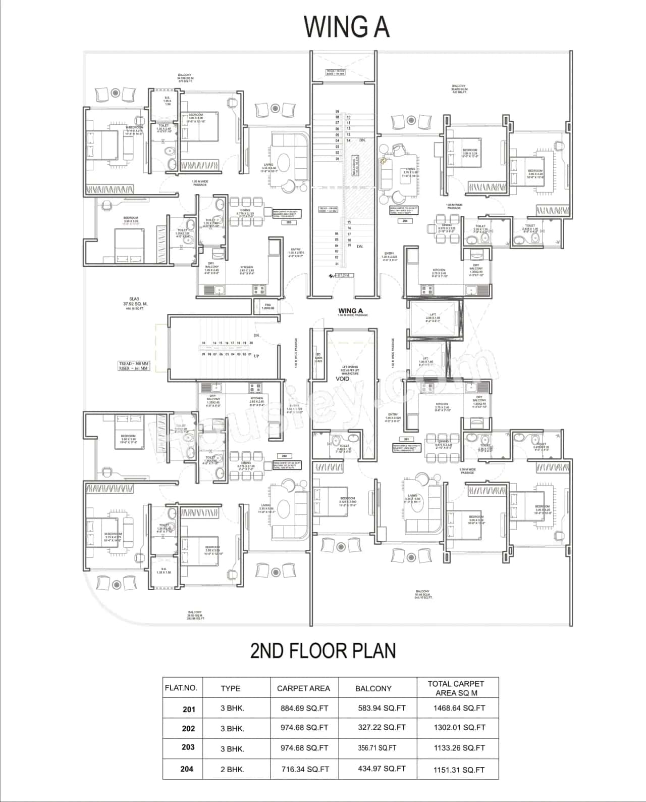 Kundan Espacio Floor plan 6