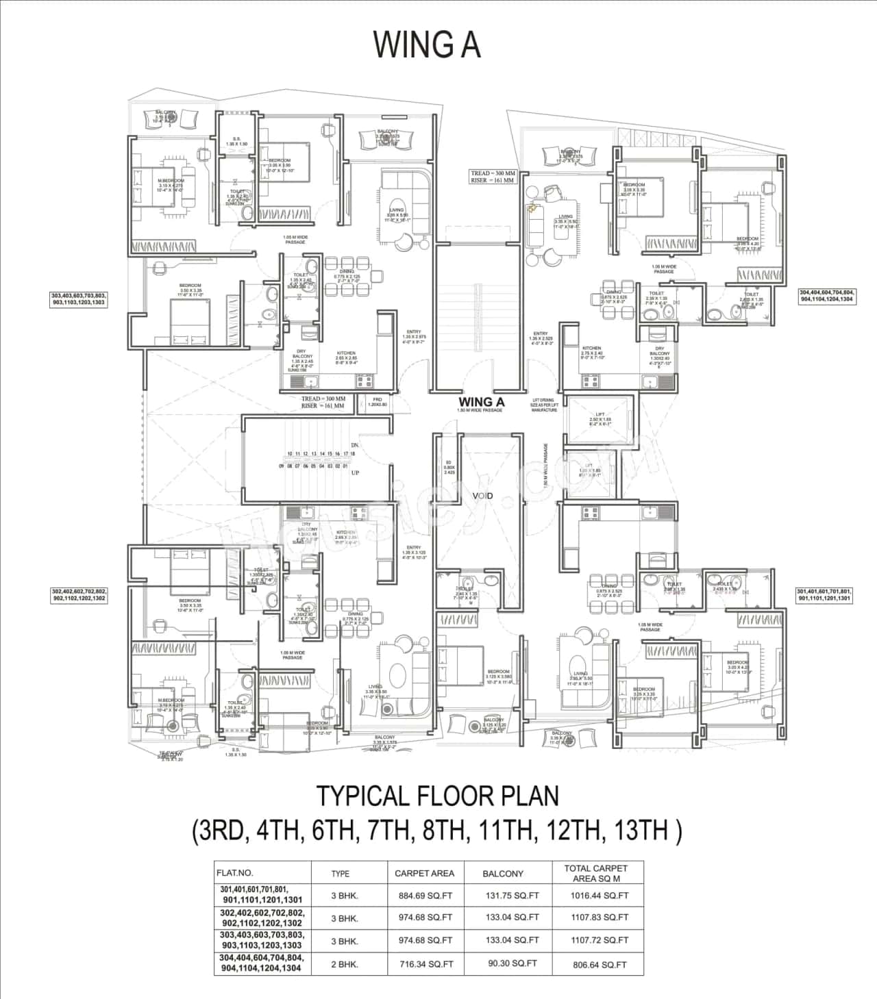 Kundan Espacio Floor plan 8